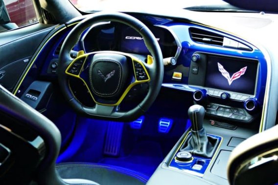 2015-2018 C7 Corvette ZO6 Painted Dash Cluster