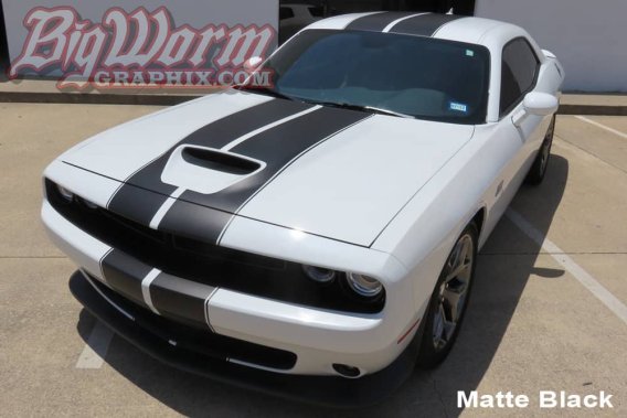 2015-2018 Challenger SRT Style Twin Full Length Stripes