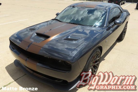 2015-2018 Challenger SRT Style Twin Full Length Stripes