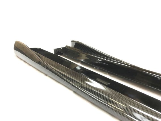 2015-2018 Mustang S550 Mustang Carbon Fiber Rocker Extensions