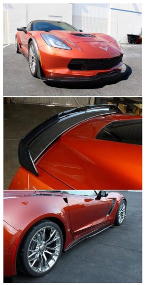2015-2018 C7 Corvette Z06 APR Carbon Fiber Track Aero Package