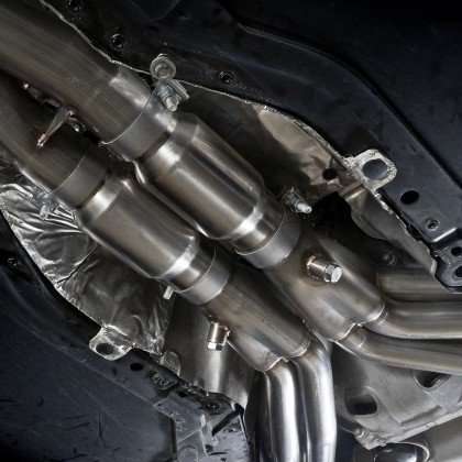 2015-2019 C7 Corvette Stainless Works 2" Stepped Catted Headers 