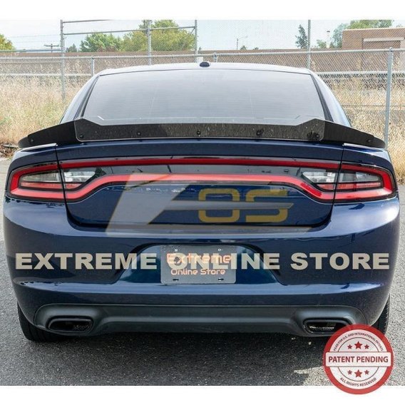 2015-2021 SRT8 Charger - Dodge Extended Wickerbill Rear Spoiler