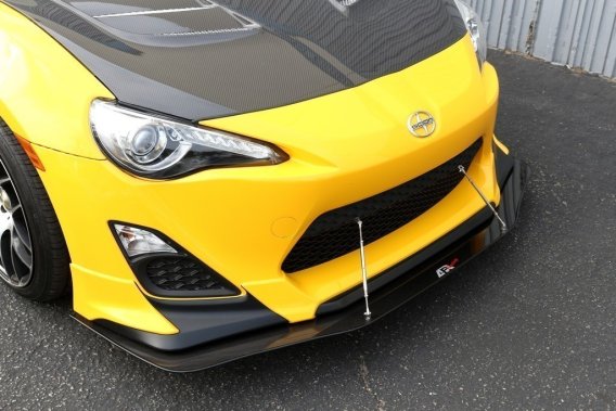 APR Performance Carbon Fiber Wind Splitter With Rods fits 2015-up Scion FR-S TRD/Series 1.0