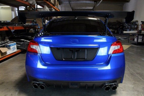 APR Performance Carbon Fiber License Plate Frame fits 2015-up Subaru WRX/STI Sedan