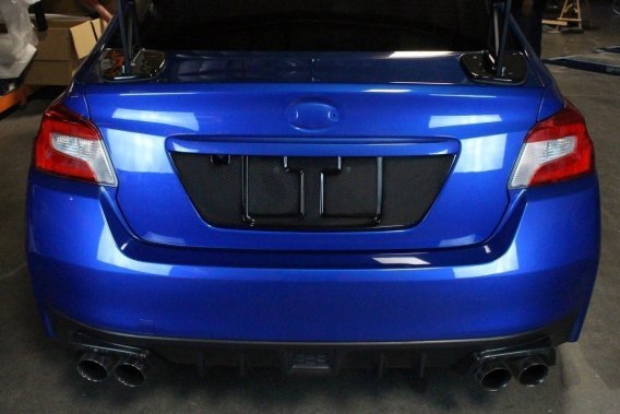 APR Performance Carbon Fiber License Plate Frame fits 2015-up Subaru WRX/STI Sedan