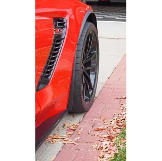 C7 Corvette  Enhanced Front Wheel Splash Guard Set