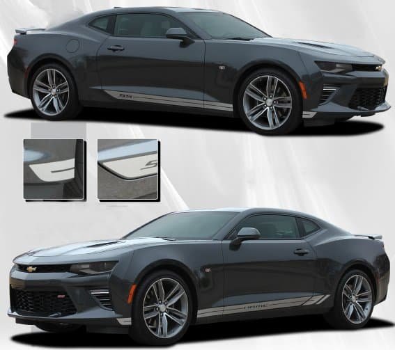 2016-2023 6th Generation Camaro Rocker Stripes Kit