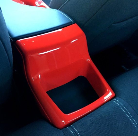 2016-2018 Camaro Custom Painted Center Console Rear Section