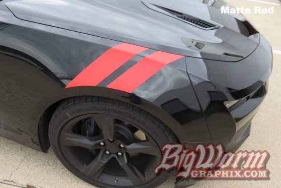 2016-2023 Camaro Dual Hash Marks Fender Stripes