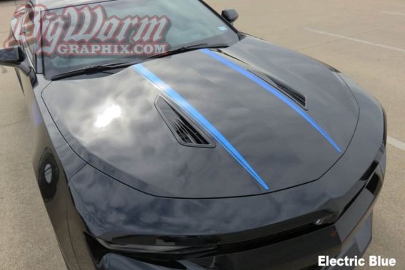 2016-2018 Camaro Hood Spears Stripe Kit