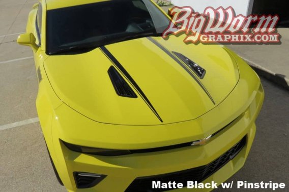 2016-2018 Camaro Hood Spears Stripe Kit