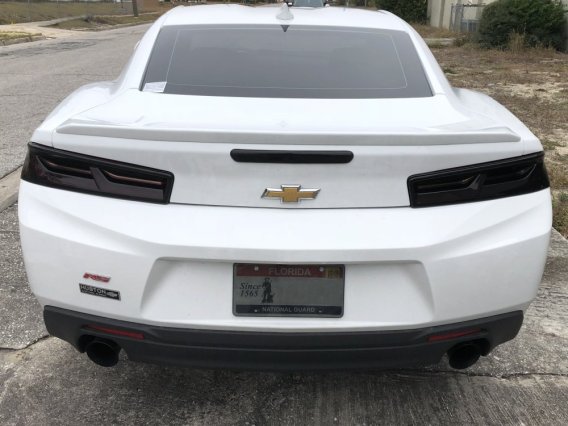 2016-2018 Camaro Molded Taillight Blackout Lens Package