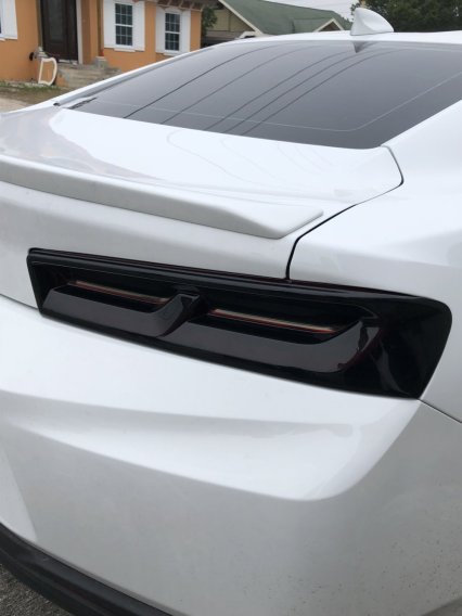 2016-2018 Camaro Molded Taillight Blackout Lens Package