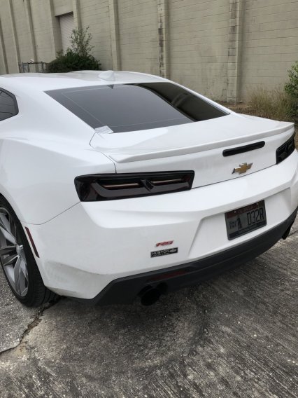 2016-2018 Camaro Molded Taillight Blackout Lens Package
