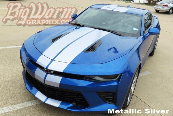 2016-2023 Camaro Narrow Twin Full-Length Stripes Kit