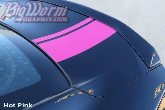 2016-2023 Camaro Offset Stripe Single Color Kit