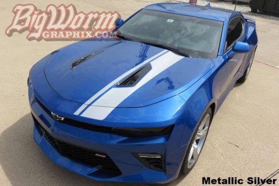 2016-2023 Camaro Offset Stripe Single Color Kit