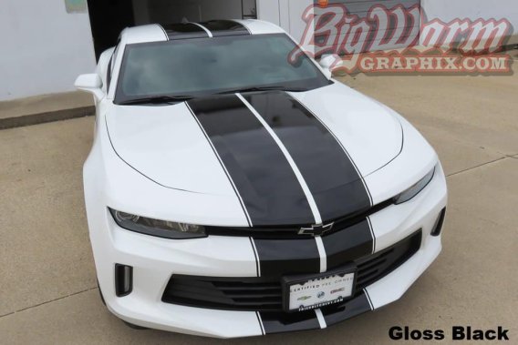 2016-2018 Camaro Twin Full-Length Stripes Kit