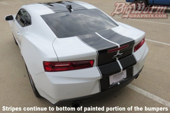 2016-2018 Camaro Twin Full-Length Stripes Kit