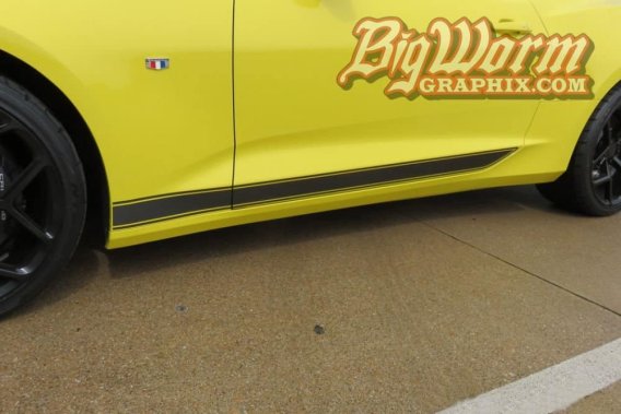 2016-2023 Camaro Pinstripe Rocker Stripe Kit