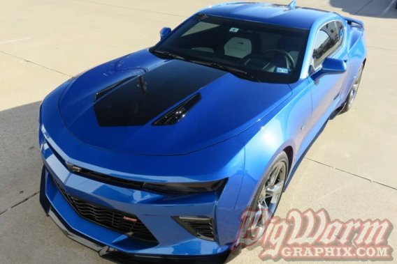 2016-2023 Camaro Short Center Hood Stripe Kit