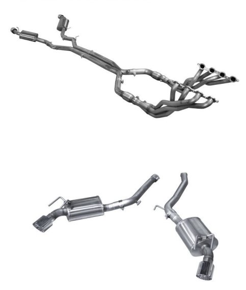 2016-2018 Camaro SS American Racing Headers Full System With Dual Tips