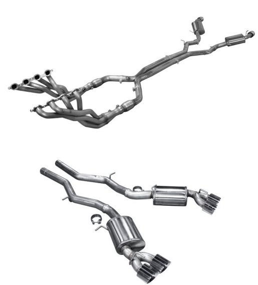 2016-2018 Camaro SS American Racing Headers Full System With Quad Tips