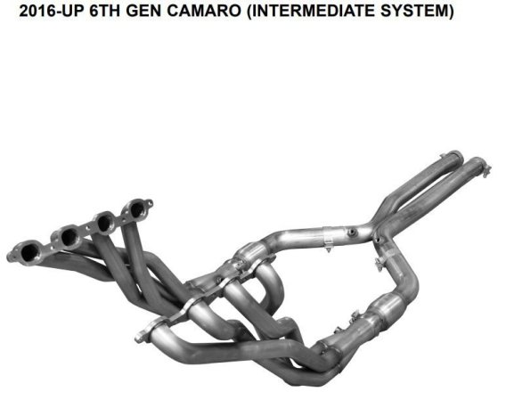 2016-2018 Camaro SS American Racing Headers Intermediate Exhaust System