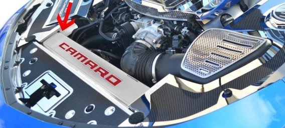 2016-2020 Camaro 6th Generation Carbon Fiber Front Header Plate Camaro Style