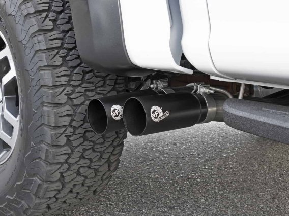 2017 Ford Raptor Power Rebel Series 3in 409 SS Cat Back Exhaust Black Tips V6 3.5L 