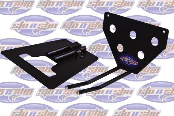 2018-2019 Ford Mustang with Performance Pack STO-N-SHO Removable License Plate Bracket