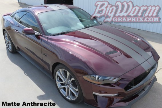 2018-2019 Mustang Narrow Twin Full Length Stripes Kit