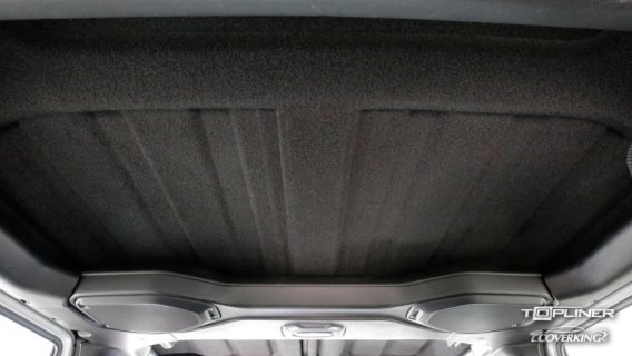 2011-2018 Jeep Wrangler JK 4 Door Molded Black Carpet Topliner