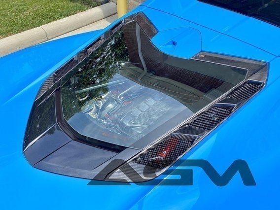 2020-2024 Corvette C8 AGM Carbon Fiber Engine Hatch Vents