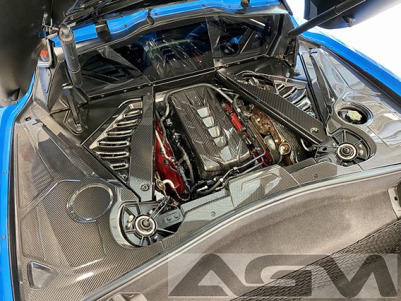 2020-2024 Corvette C8 AGM Carbon Fiber Ultimate Engine Bay Package