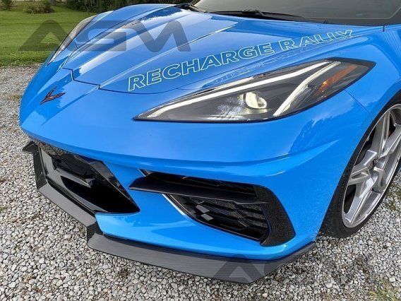 2020-2024 Corvette C8 AGM "Stealth" Front Splitter