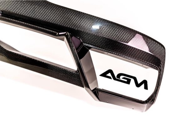 2020-2024 Corvette C8 AGM Visible Carbon Fiber Rear Diffuser 