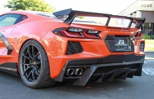 2020-2025 Corvette C8 Carbon Fiber APR High Wing Spoiler
