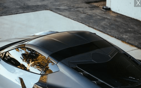 2020-2024 Corvette C8 Anderson Composite Dry Carbon Fiber Roof Panel