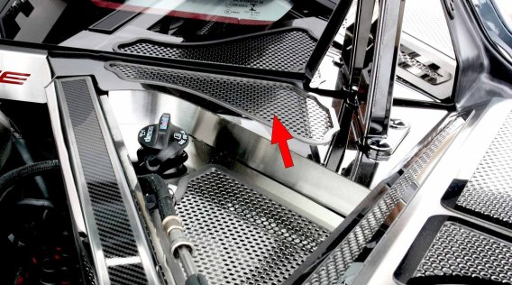 2020-2025 Corvette C8 Coupe Rear Cowl Covers - Stainless Steel, Choose Style