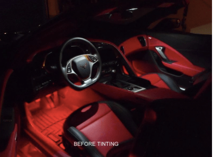 2020-2025 Corvette C8 Custom L.E.D. Service Map Light Tinting Kit