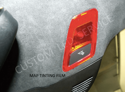 2020-2024 Corvette C8 Custom L.E.D. Service Map Light Tinting Kit