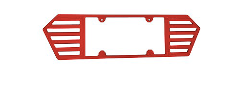 2020-2025 Corvette C8 Custom Painted Billet Machined License Plate Frame