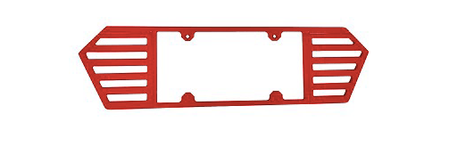 2020-2024 Corvette C8 Custom Painted Billet Machined License Plate Frame