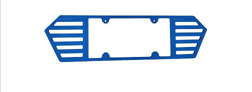 2020-2025 Corvette C8 Custom Painted Billet Machined License Plate Frame