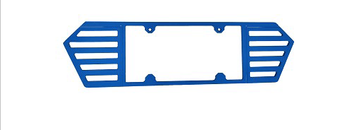 2020-2024 Corvette C8 Custom Painted Billet Machined License Plate Frame