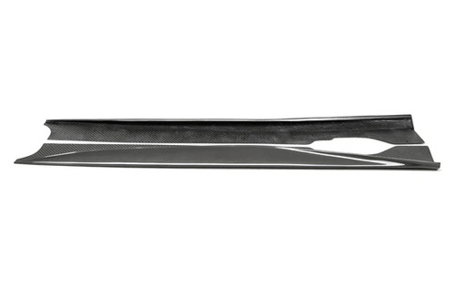 2020-2025 Corvette C8 Dry Carbon Fiber Side Skirt Extensions