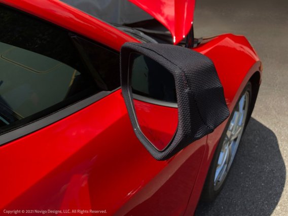 2020-2025 Corvette C8 NovistretchÂ® Mirror Covers