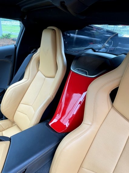 2020-2022 C8 Corvette Painted Waterfall Extension